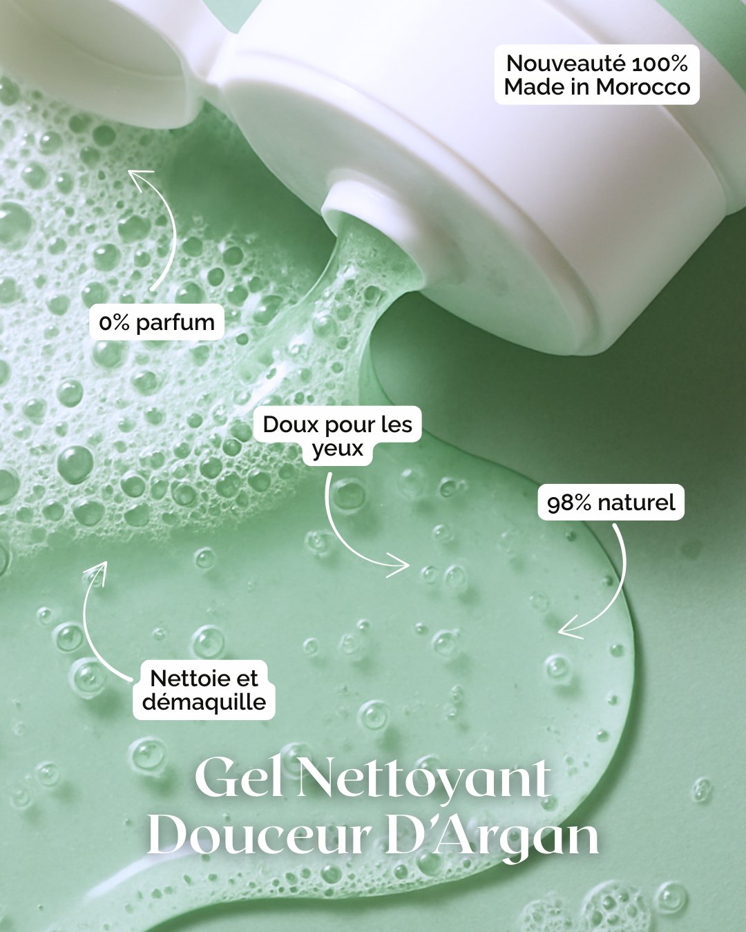 Gel Nettoyant Douceur D'Argan