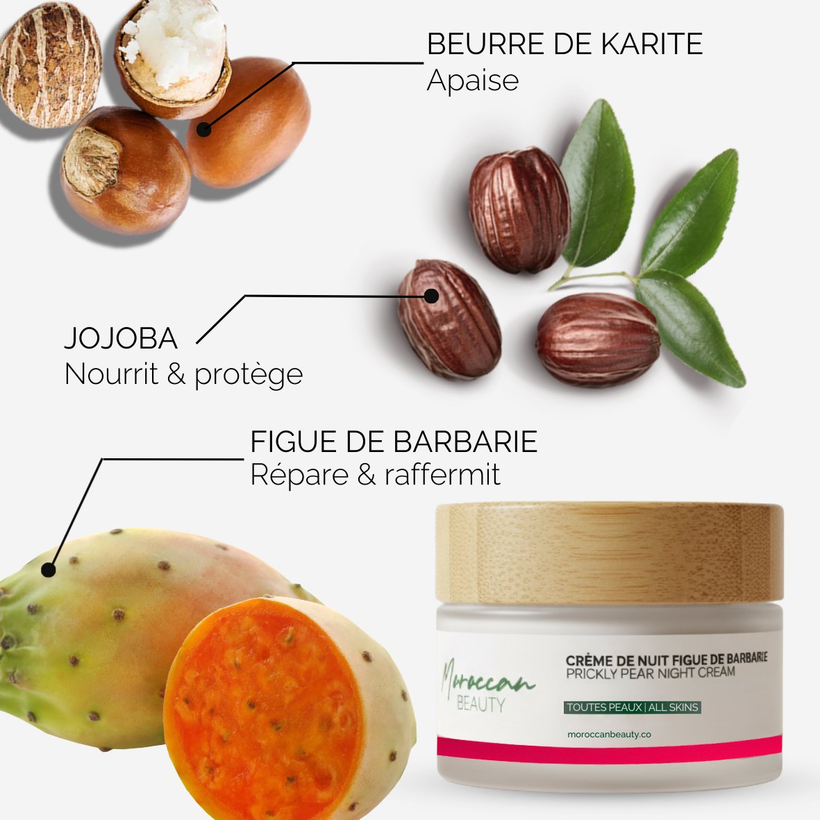 Firming Prickly Pear Night Cream - Firm & Nourish